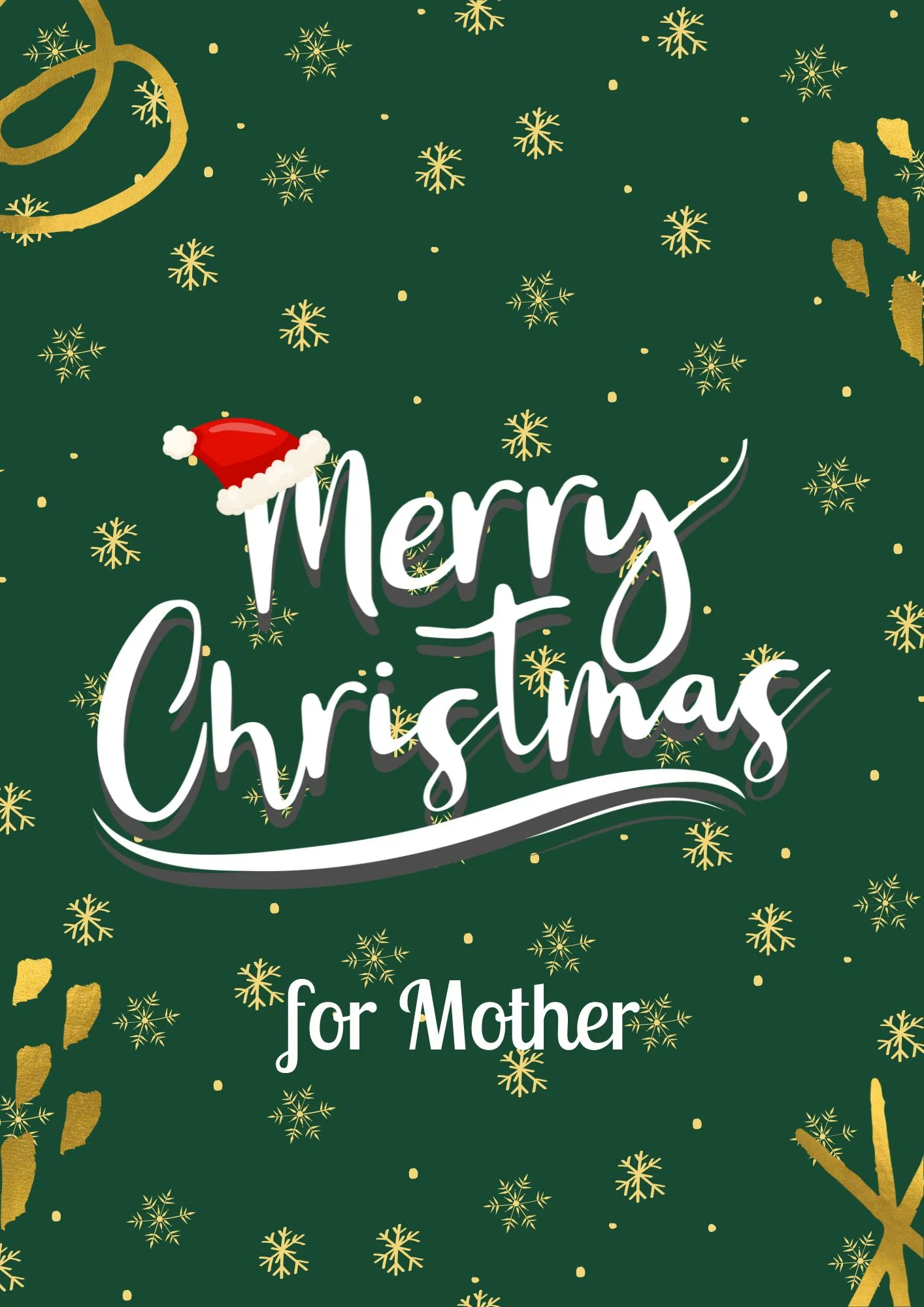 Merry christmas Cards for Mother